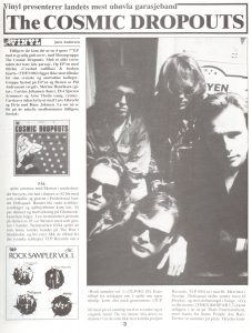 The Cosmic Dropouts, Vinyl 1988